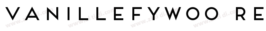 VanilleFYW00 Regular字体转换